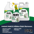 RMR-86 Instant Mold and Mildew Stain Remover Spray - Scrub Free Formula, 4 Pack - 1 Gallon