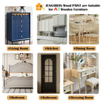 Jungarian Furniture Paint Kit 16oz with Tools - Water-based & Low Odor No Sanding No Priming - Matte Finish Indoor Outdoor Wood Paint for Cabinets, Doors, Tables and Dressers - Cream