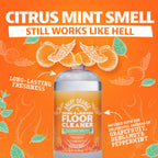 ANGRY ORANGE Spray and Go Floor Cleaner - Citrus Mint - 32 oz - Value 2 Pack