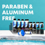 Inflatable Hot Tub Chemical Kit with Bromine Tablets - Inflatable Spa Starter Kit - Convenient Hot Tub Starter Kit & pH Control Kit - AquaDoc Inflatable Spa Chemicals