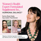 Ayurvedic Hormone Balance for Women | Cortisol Reducer | Mood, Energy, & Sleep Support | Regulates Estrogen | Stress Relief | Ashwagandha, Rhodiola, & Shatavari | Made in USA | 60 Ct. - OSH Wellness