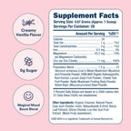 Love Sweat Fitness Miss Congeniality | Mood & Stress Supplement for Women | Ashwagandha, B Vitamins & Magnesium Powder | Cortisol & Hormone Balance Support | Focus & Calm | Vanilla | 28 Servings