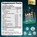 GABA Gummies 500mg for Relaxation, Calm Mood & Sleep Support, Calm Gummies with L Theanine, Ashwagandha, Magnesium, Vitamins D3, B6, GABA Supplement for Adult, Blueberry 60 Count (Pack of 1)