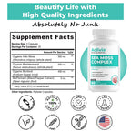 Aclivia - Organic Irish Sea Moss Capsules with Bladderwrack & Burdock Root - 102 Minerals Sea Moss Supplement - Thyroid Support, Immune Boost - Non-GMO (60 Count)