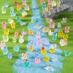 ACXZYYJ 300 Mini Resin Animals Styles Variety Tiny Animals Figures Miniature Little Small Animal Figurines Bulk for Micro Fairy Garden Landscape Accessories Hide Crafts Decor Aquarium