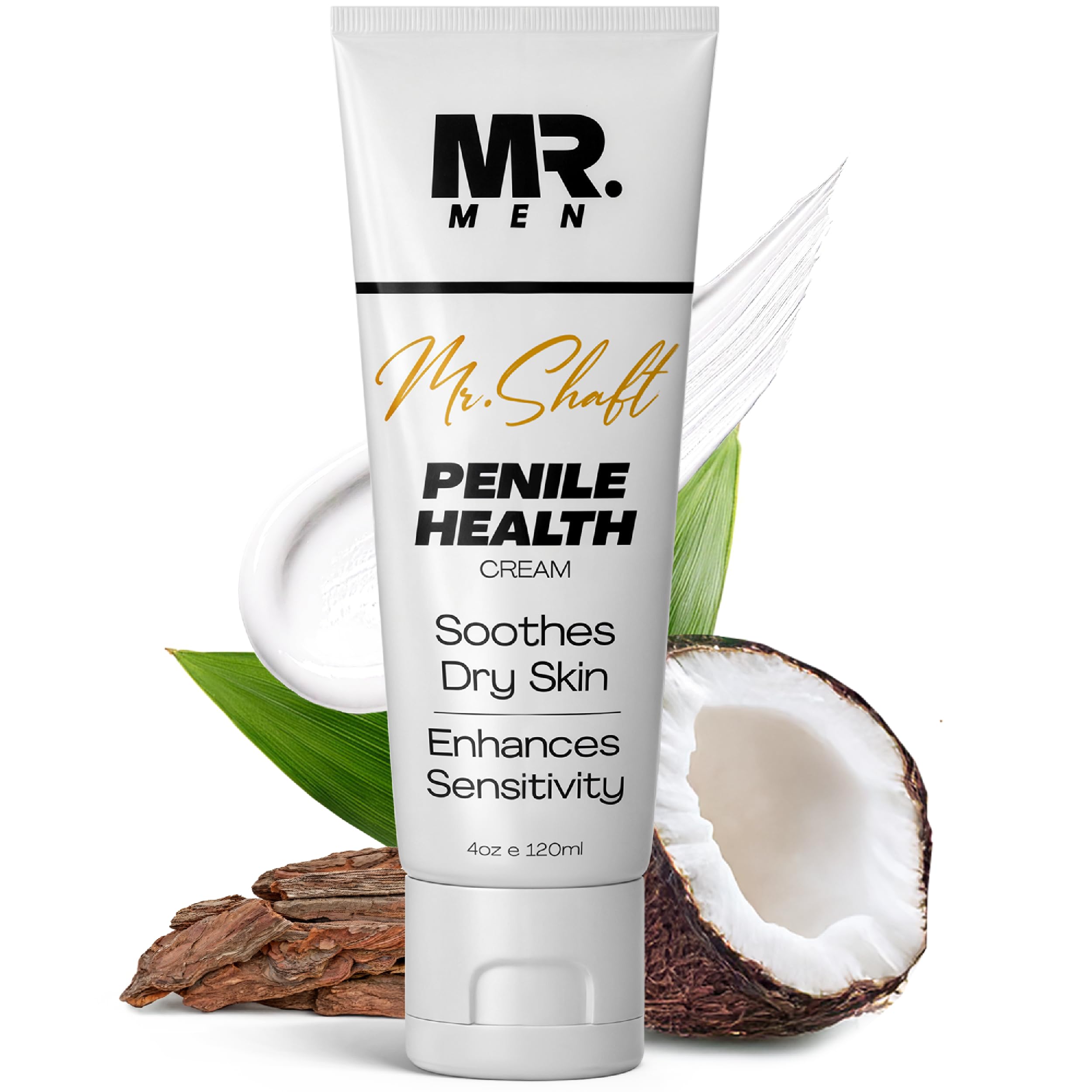 Premium Penile Health Creme for Dry and Sensitive Skin – Hydrating Moisturizer for Men’s Intimate Area – Supports Foreskin Restoration – Fragrance-Free Formula – 4oz