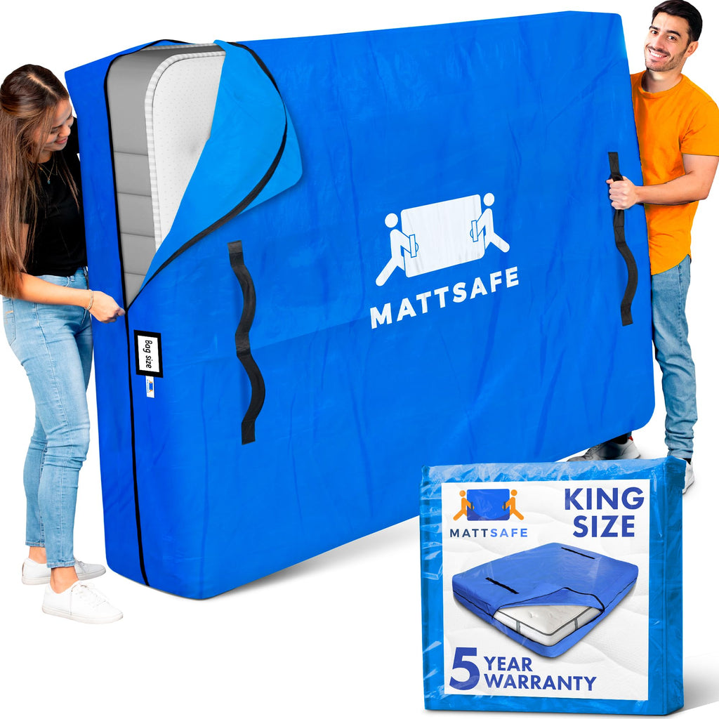 Nordic Elk King Size Mattress Bags for Moving and Storage, Bed Cover