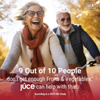 Juce Original Formula - Organic Super Fruit & Veggies Supplement - Gluten/Gelatin Free, Soy Free & Vegan- Reds & Greens Superfood Capsules- 23 Fruits & 23 Vegetables (180 Count)- By Terra Kai Organics