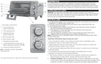 BLACK+DECKER 4-Slice Air Fry Toaster Oven, 5-in-1 Countertop Oven