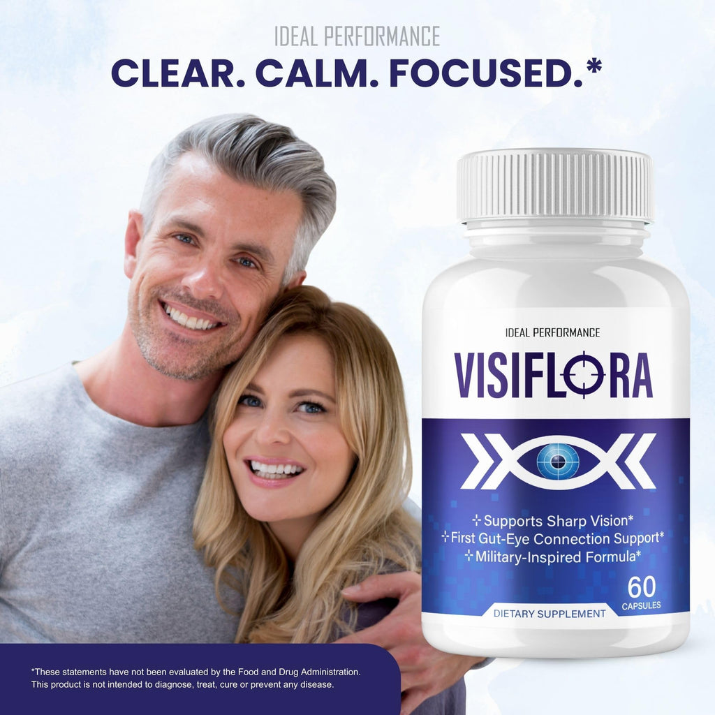 VisiFlora Capsules, Official VisiFlora Health Supplement Pills - Maximum Strength, All Natural Visual Wellness & Crystal Clear View, Premium Visi Flora Advanced Eye Support Reviews (5 Pack)