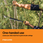 Fiskars 24" Machete Saw, Dual-Edge w/Tempered Steel Blade & Aggressive Saw