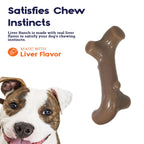 Petstages Liver Branch Stick Dog Chew Toy – Beef Liver Flavor, Stick Alternative, Durable Nylon Design, Large