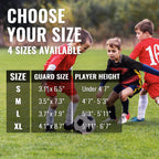 Soccer Shin Guards for Men incl. Sleeves with Optimized Insert Pocket