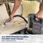 BISSELL Little Green Cordless SmartMix, Powerful Cordless Suction, HydroRinse Self-Cleaning Hose Tool, Pro Oxy Spot & Stain Formula Included