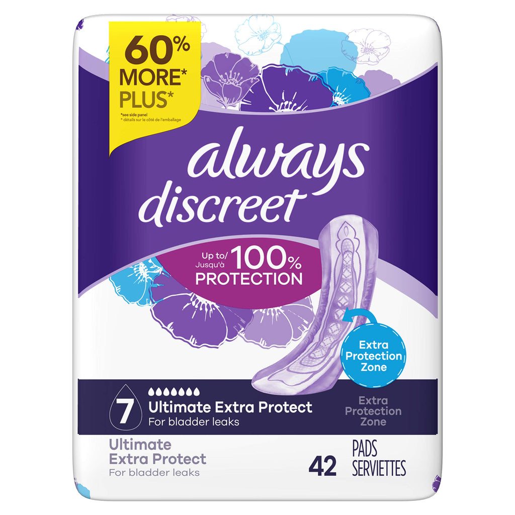 Always Discreet Ultimate Extra Protect Postpartum Incontinence Pads