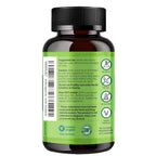 NATURELO Magnesium Glycinate Chelate Complex - 200 mg Magnesium with Organic Vegetables to Support Sleep, Calm, Muscle Cramp & Stress Relief - Gluten Free, Non GMO - 240 Capsules
