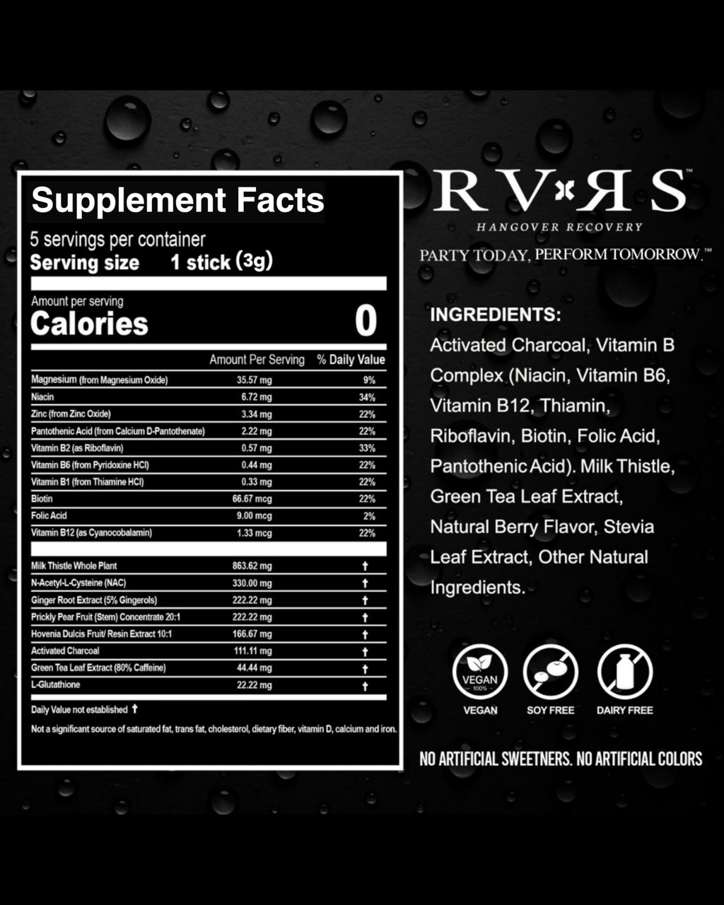 RVRS Recovery Support Powder Sticks (5)