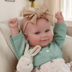 BABESIDE Reborn Baby Dolls, 20Inch Cute Soft Vinyl Realistic-Newborn Baby Doll Poseable Real Life Lifelike Baby Dolls w/Doll Accessories for 3+ Year Old Girls