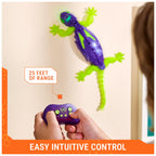 HEX BOTS Glow-in-the-Dark Wall Crawler Gecko Remote Control Toy