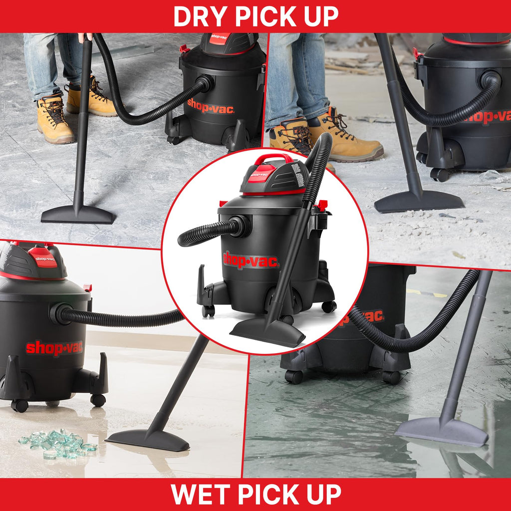 Shop-Vac 5922805 8 Gallon 4.5 Peak HP Wet/Dry Vacuum with Blower Function