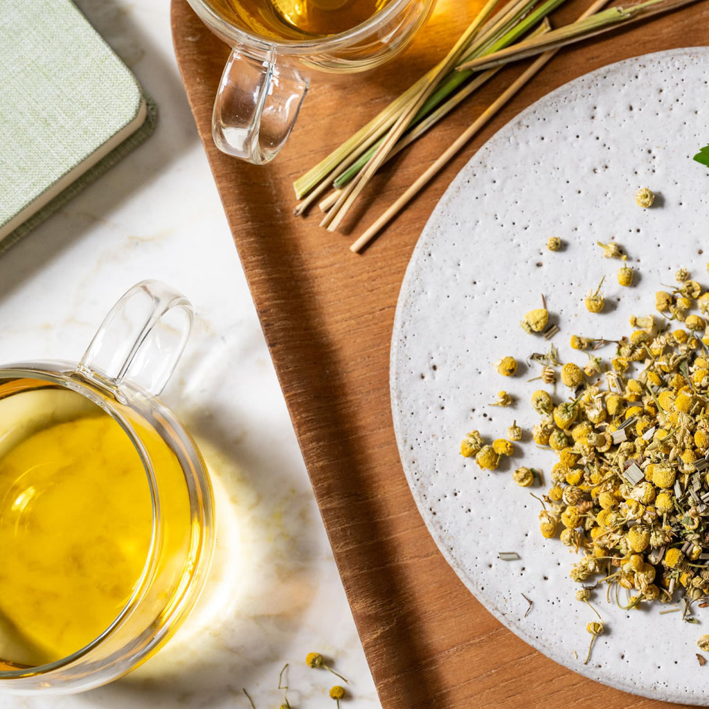 Rishi Tea Chamomile Medley Herbal Tea, Organic, Caffeine Free, Direct Trade Tea Bags, Sleep Friendly, Calming Chamomile Flowers with Lemon Verbena and Mint (Pack of 50)
