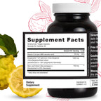 Durable Heart – Bergamonte Citrus Bergamot 1,000 mg + Olive Leaf Extract + Vitamin C - Heart Health Supplement for Healthy Cholesterol - Doctor Formulated, Vegan, Non-GMO, Made in USA (180 Capsules)