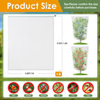 4PCS Insect Bird Barrier Mesh Blueberry Bush Netting Cover Bird Netting