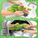 ZYIDBNG Crocodile Hot Tub Scum Absorber Reusable Washable Hot Tub Sponge Scum Absorber for Spa Hot Tub Oil Scum Absorber Hot Tub Accessories for Adults (2 Pack, Crocodile)