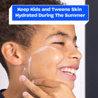 JB SKRUB The Face Lotion - Hydrating Skin Care for Kids and Teens, Acne Face Moisturizer, Fast-Absorbing & Oil-Control, Blue Light Protection, Vegan & Cruelty-Free, 1.7 oz