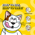 Temptations Creamy Puree Cat Treats, Beef, Chicken, Salmon & Tuna, 48 Count