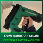 Metabo HPT 18V MultiVolt Compact Cordless Brad Nailer Kit, 18 Gauge Nailer with Power Tool 2.0Ah Lithium Ion Battery, Drives 5/8" to 2" Brad Nails, 700 per Charge, NT1850DG
