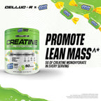 Cellucor Creatine Powder, Jolly Rancher Green Apple - Increases Strength, Lean Muscle Mass & Endurance, Micronized Creatine for Fast Absorption, 5g Creatine per Serving, 50 Servings