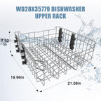 FrameFirm WD28X35779 WD28X30219 Dishwasher Upper Rack Compatible with GE Dishwashers - Replaces WD28X25018,WD28X26104,WD28X10347,WD28X25189,WD28X26098,WD28X10352,WD28X22676,WD28X10348,WD28X22626