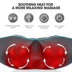 MagicMakers Fathers Day Dad Gifts, Shiatsu Neck Massager with Heat for Pain Relief Deep Tissue – Christmas Gift for Women, Men, Mom, Dad, Her, Him– Amazing Back & Shoulder Relief from Daughter or Son
