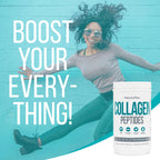 NaturesPlus Collagen Peptides - 0.65 lbs Powder, Pack of 2 - Hair, Skin, Nail & Joint Health, Immune System Support - Non-GMO, Gluten Free - Up to 56 Total Servings