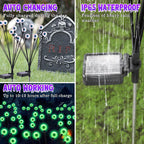 ASMAD Halloween Decorations Outdoor Solar Scary Eyeball Lights,4Pack 32LEDs