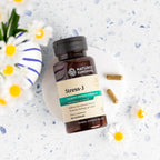 Nature's Sunshine Stress-J, 100 Capsules | This Natural Stress Relief Formula Promotes Feelings of Calm and Helps with Occasional Stress
