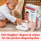 Huggies Simply Clean Fresh Scent Baby Wipes, 1 Flip-Top Pack (64 Wipes Total), Packaging May Vary