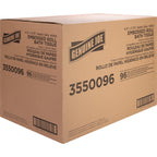 Genuine Joe Embossed Bath Tissue, 2-Ply, Septic Safe, Individually Wrapped, 4.5" x 3.75", 500 Sheets/Roll, 96 Count