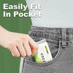 COZZY Ultra-Compact Mini Travel Wipes - Gentle & Skin-Friendly, Unscented, Alcohol-Free, Paraben-Free - Ideal for Adults, Kids & Babies - 24 Packs (168 Total Wipes)