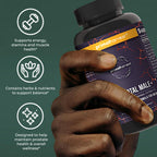 Primal Harvest Total Male+ Multivitamin for Men Vitamins, Minerals and Herbal Support for Energy, Vitality, Immune Health and Performance (1 Pack (90 Count))