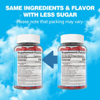 Magnesium Complex Gummies 400mg | as 8 Forms of Magnesium Glycinate, Malate, Citrate, Taurate, Oxide & More | w/Ashwagandha Extract, D3 & B12 Supports for Calm, Zzz, Mood, Muscle Cramp - Vegan 120Cts