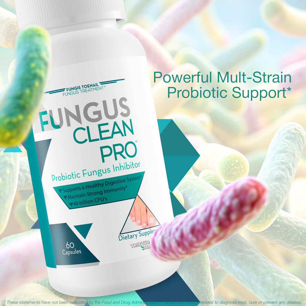 Fungis Toenail Fungus Treatment Fungus Clean Pro - Probiotic Fungus Inhibitor - Fight Off Fungus from The Inside Out with This Powerful Fungus Defense probiotic Protect Your Body from Fungus