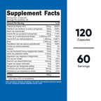 Nutricost Methylated Vitamin B Complex 120 Capsules - (60 Servings) Gluten-Free
