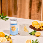 Spindrift Sparkling Water, Lemon Flavored, Made with Real Squeezed Fruit, 12 Fl Oz Cans, Pack of 24 (Only 3 Calories per Can)