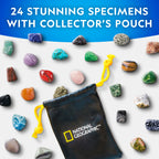 National Geographic 2026 Gemstone Advent Calendar with 24 Gems for Kids