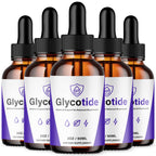 (5 Pack) Glycotide Drops, Official Glycotide Blood Support Drops with All Natural Ingredients, Advanced Health & Wellness Support Formula with Maximum Strength Multivitamin Ingredients (150 Servings)