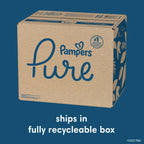 Pampers Pure Baby Diapers, Size 5 (27+ lbs), 132
