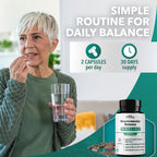 Real Science Neurovascular Balance – Natural Blood Circulation Supplements for Energy & Endurance – with Vinitrox & GABA for Nitric Oxide Circulation and Nervous System Support – Made in USA, 60 Caps