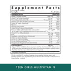 Michael's Health Naturopathic Programs Teen Girls Multivitamin - 90 Vegetarian Tablets - With B Complex Vitamins & Female Herbal Blend - Kosher - 45 Servings